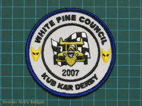 Click to enlarge 2007 White Pine Council Kub Kar Derby